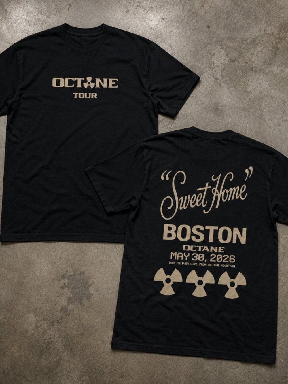 Don Toliver Octane Sweet Home Boston May 30 2026 Unisex T-Shirt
